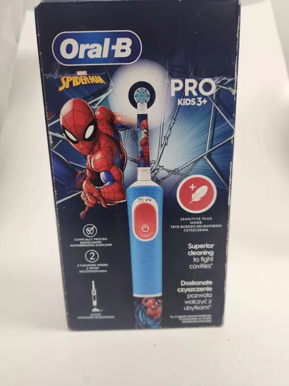 ORAL-B PRO KIDS SPIDER-MAN SZCZOTECZKA ELEKTRYCZNA