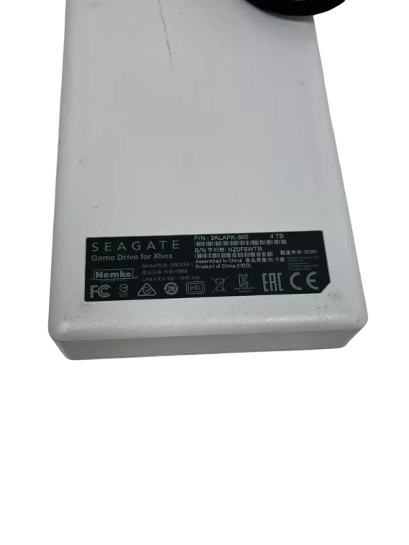 DYSK ZEWNĘTRZNY SEAGATE GAME DRIVE FOR XBOX 4TB