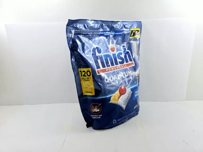 FINISH QUANTUM KAPSUŁKI DO ZMYWARKI LEMON 120 SZT
