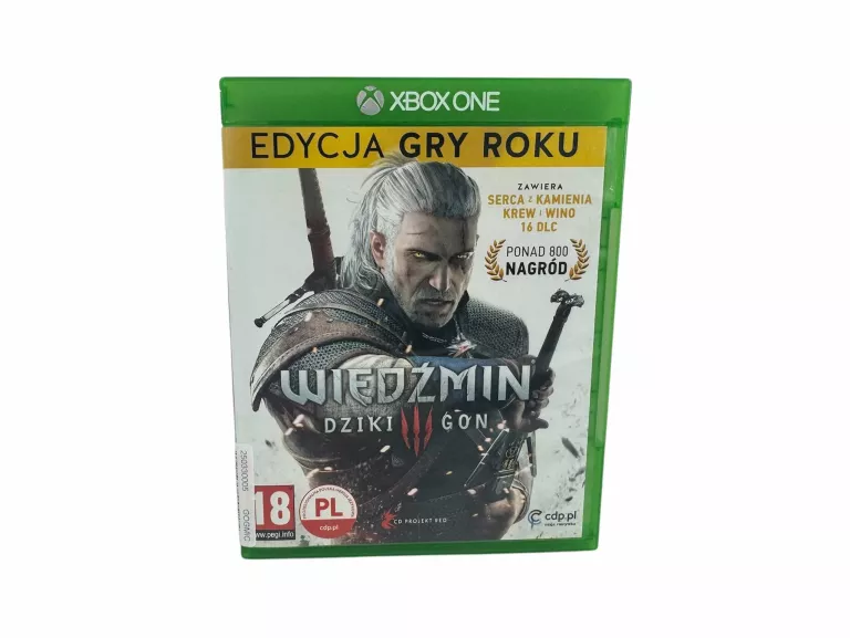 XBOX ONE WIEDŹMIN 3 DZIKI GON EDYCJA GRY ROKU ZE WSZYSTKIMI DODATKAMI !