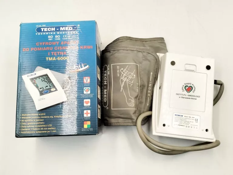 CIŚNIENIOMIERZ ELEKTRONICZNY TECH-MED TMA-6000