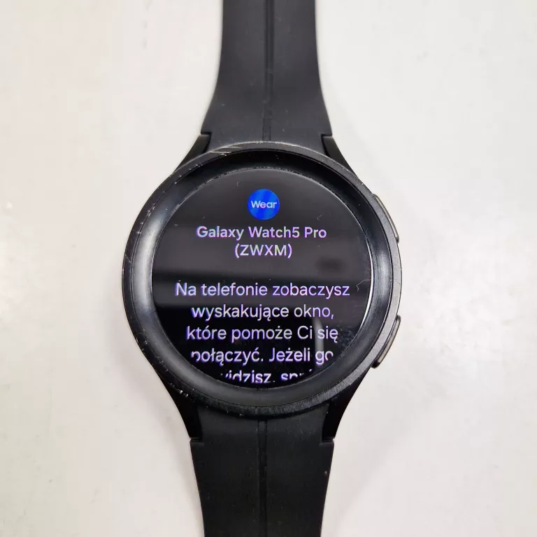 SMARTWATCH SAMSUNG GALAXY WATCH 5 PRO (R920) CZARNY
