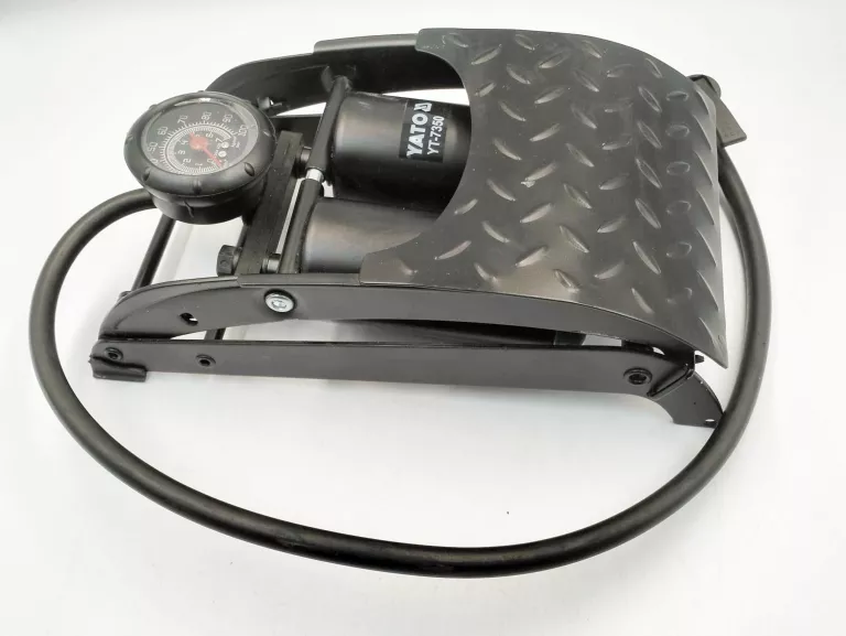 YATO YT-7350 POMPKA NOŻNA DWUTŁOKOWA Z MANOMETREM