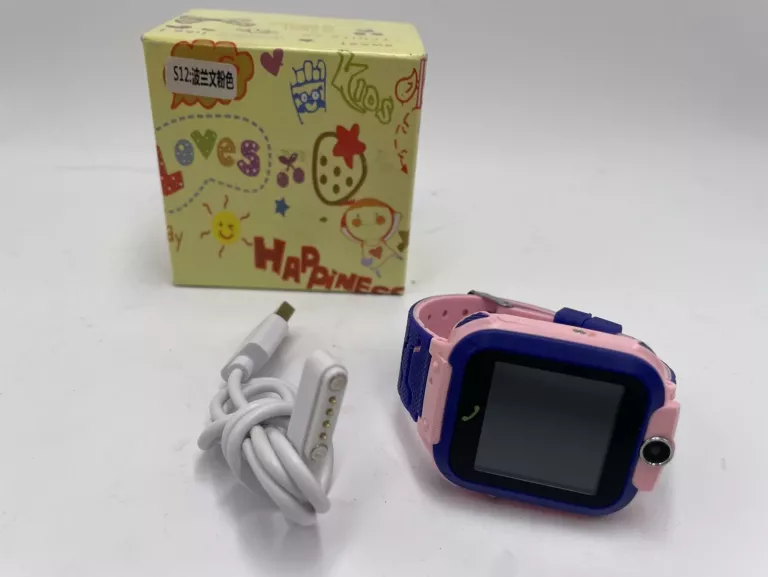 SMARTWATCH DLA DZIECKA SIM Z GPS KOMPLET RÓŻOWY [250423003]