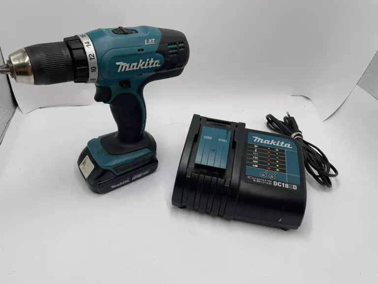 WIERTARKO-WKRĘTARKA MAKITA DDF453 +BATERIA 18V 1.5AH, ŁADOWARKA