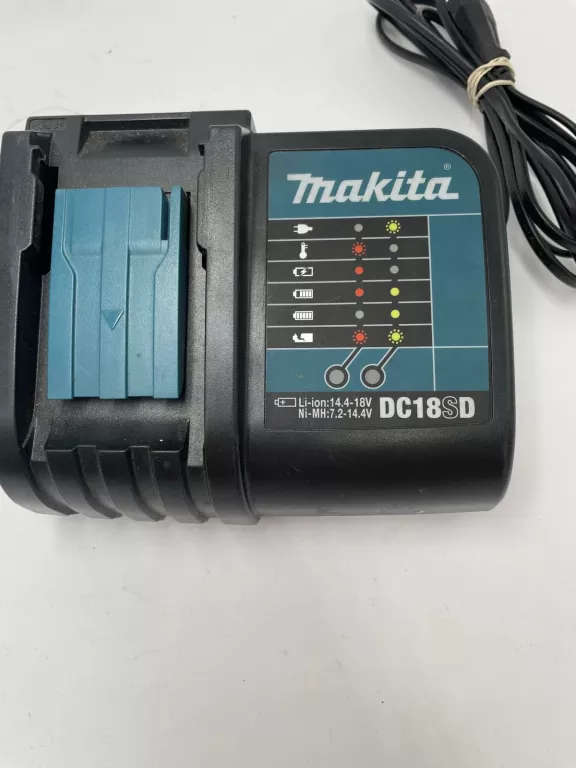 WIERTARKO-WKRĘTARKA MAKITA DDF453 +BATERIA 18V 1.5AH, ŁADOWARKA