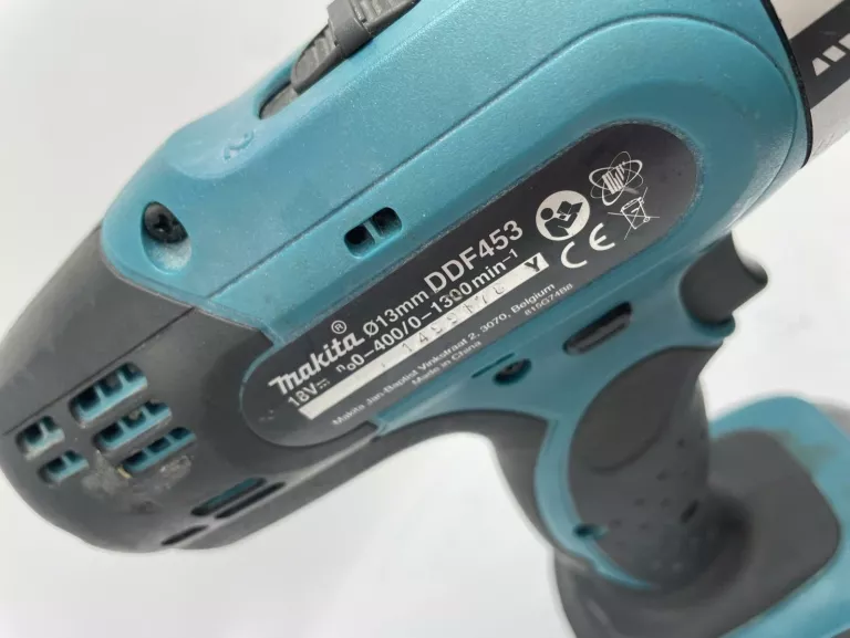 WIERTARKO-WKRĘTARKA MAKITA DDF453 +BATERIA 18V 1.5AH, ŁADOWARKA