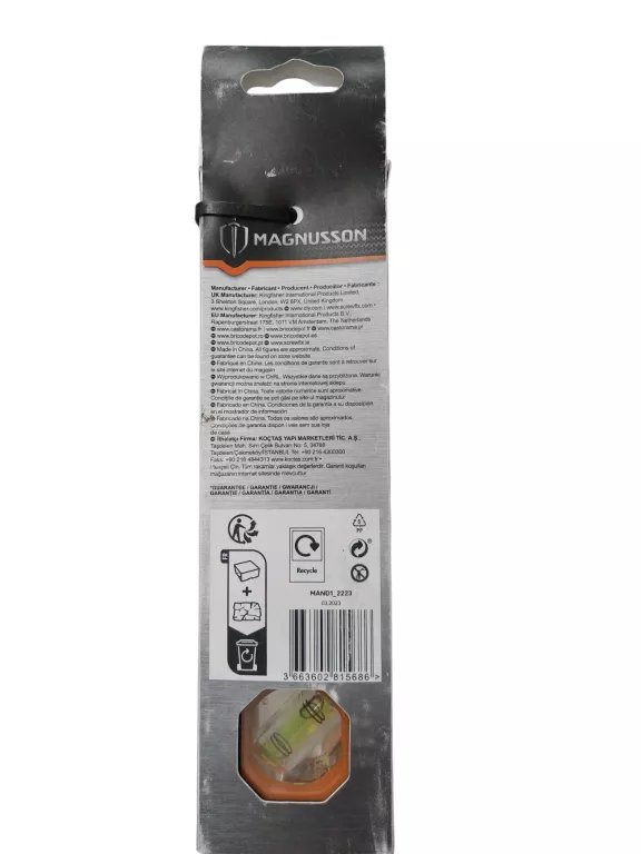 POZIOMICA MAGNETYCZNA MAGNUSSON 1200 MM