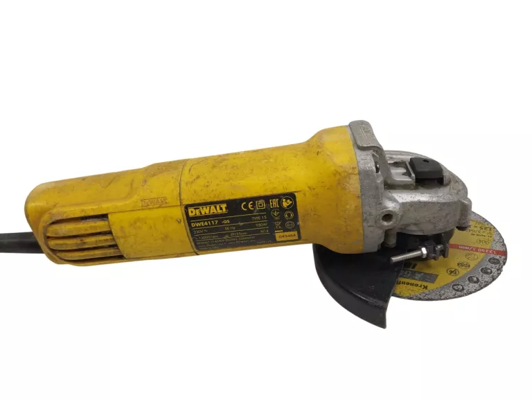 SZLIFIERKA KĄTOWA DEWALT DWE4117-QS ELEKTRYCZNA 950W 125MM