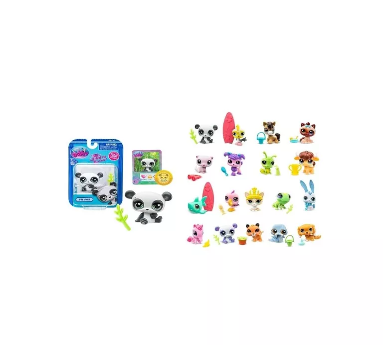 LITTLEST PET SHOP FIGURKA Z AKCESORIAMI MIX WZORÓW GENERACJA 7