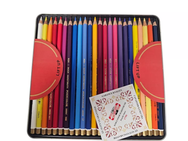 KREDKI POLYCOLOR 48 KOLOR KOH-I-NOOR 3826 METAL