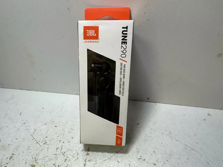 JBL T290 CZARNE