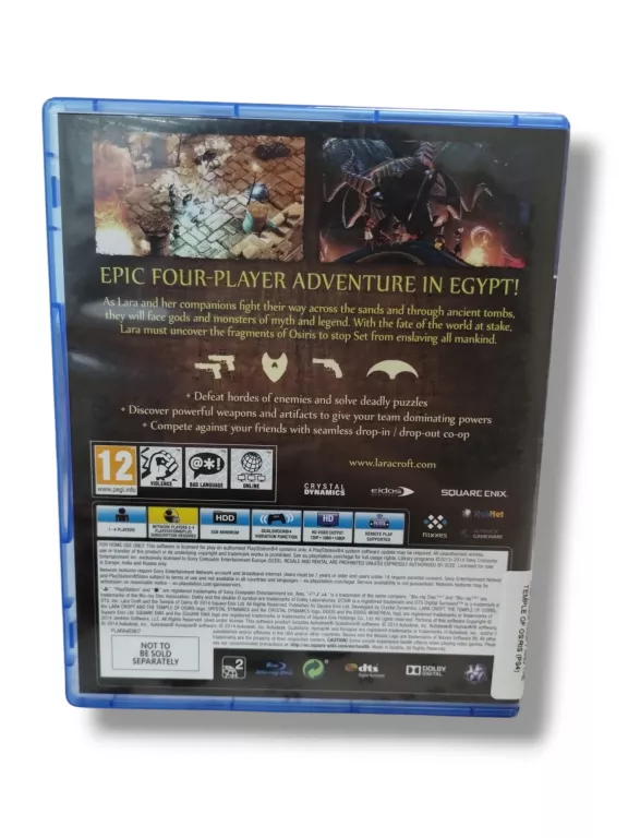 LARA CROFT AND THE TEMPLE OF OSIRIS (PS4)