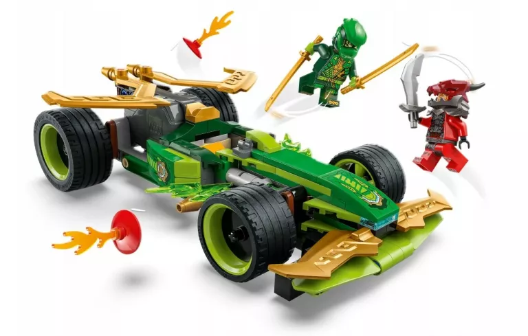 LEGO NINJAGO 71828 SAMOCHÓD WYŚCIGOWY LLOYDA Z NAPĘDEM TYPU PULL-BACK
