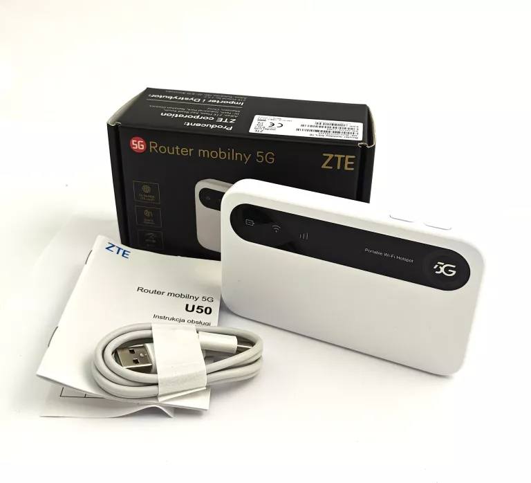 ROUTER MOBILNY ZTE U50 KOMPLET JAK NOWY
