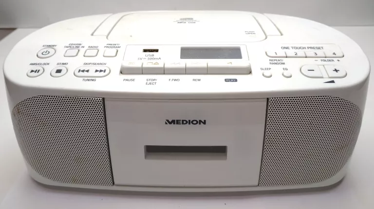 BOOMBOX RADIO MEDION MD43089 Z ODTWARZACZEM CD MP3 I USB