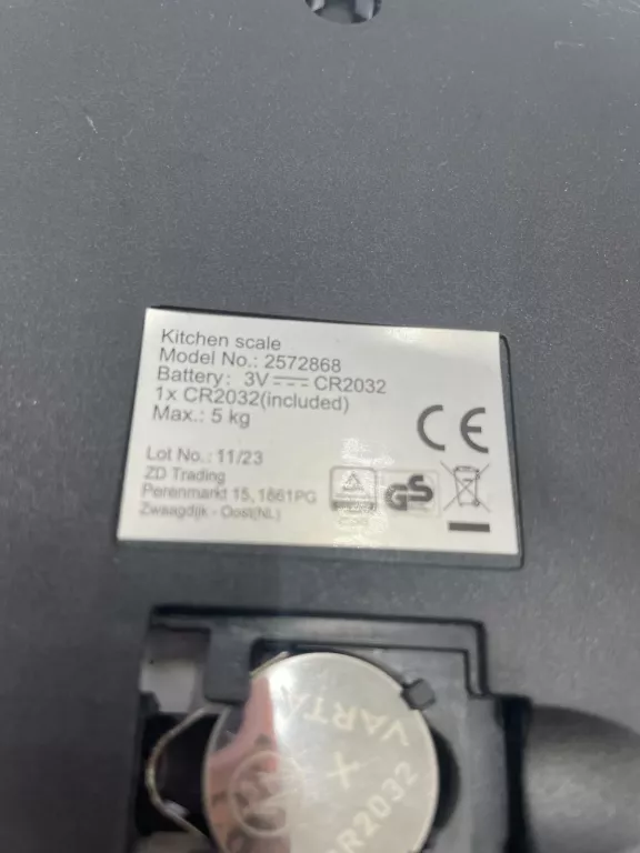 WAGA KUCHENNA ELEKTRONICZNA SZKLANA DO 5 KG