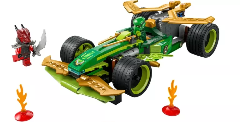 LEGO NINJAGO 71828 SAMOCHÓD WYŚCIGOWY LLOYDA Z NAPĘDEM TYPU PULL-BACK