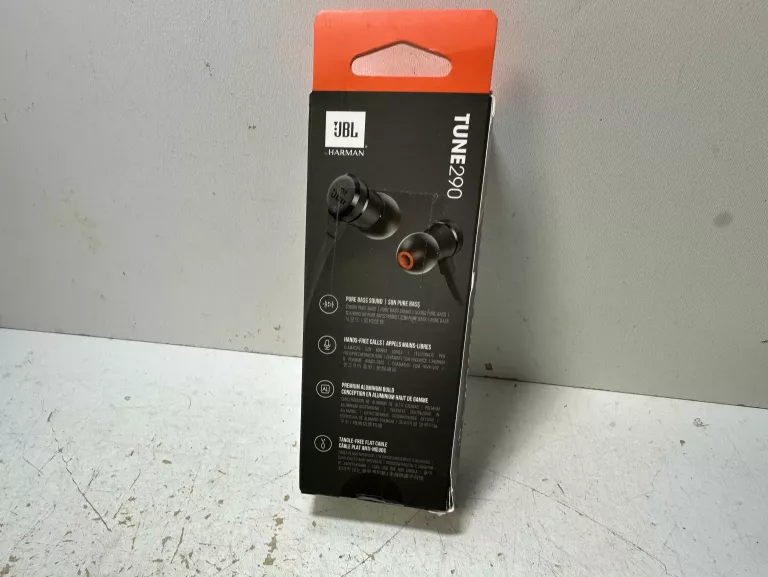 JBL T290 CZARNE