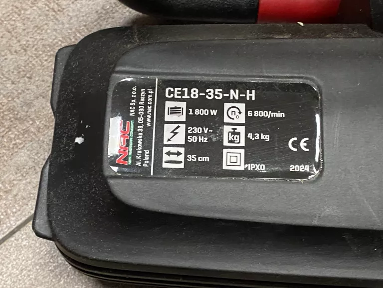 PIŁA ELEKTRYCZNA NAC CE18-35-N-H 1800W