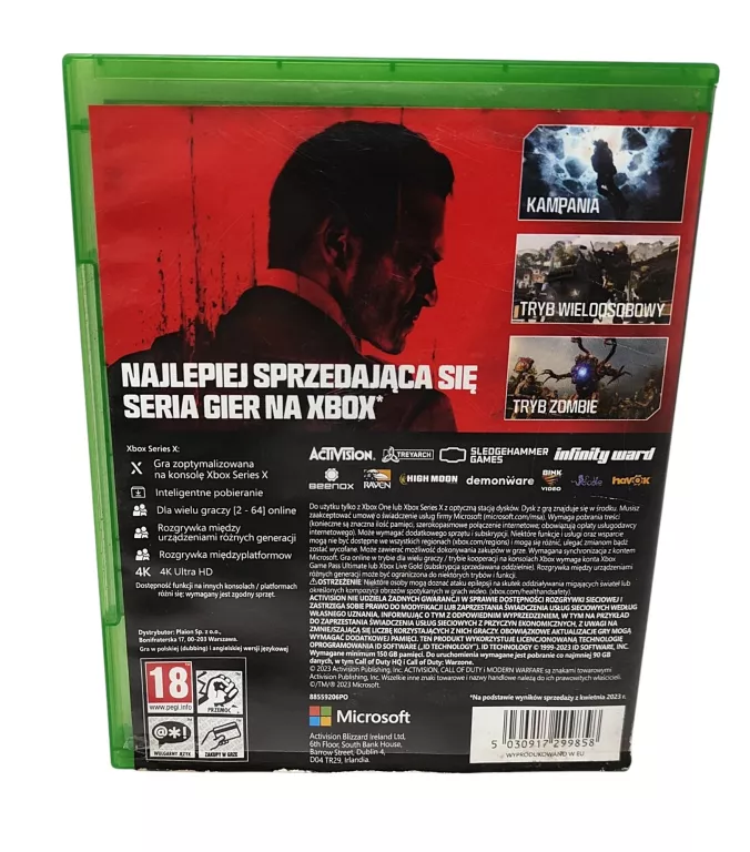 GRA NA XBOX ONE/SERIES X / CALL OF DUTY MODERN WARFARE III