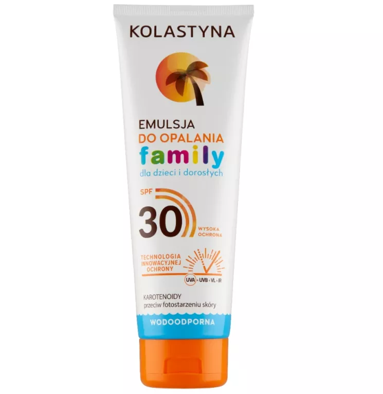 KOLASTYNA EMULSJA DO OPALANIA RODZINNA SPF30 250ML