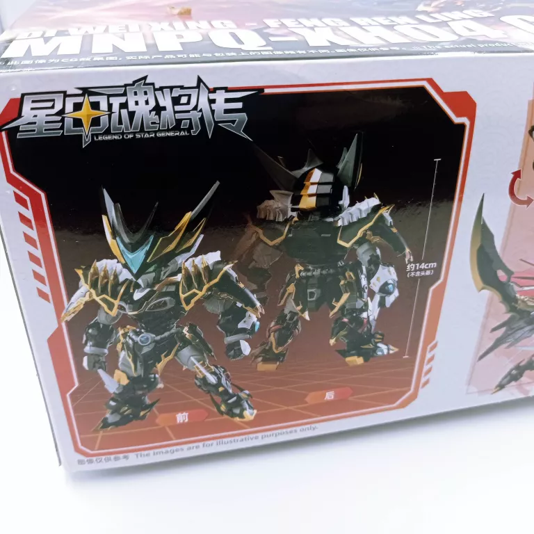 MODEL MOBILE MECHA ACTION DI WEI XING FENG REN LING KENOU RYUJINMARU ANIME