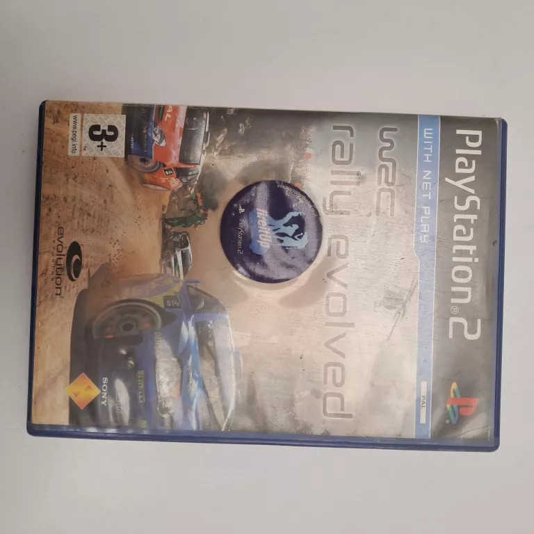 PS2 WRC RALLY EVOLVED