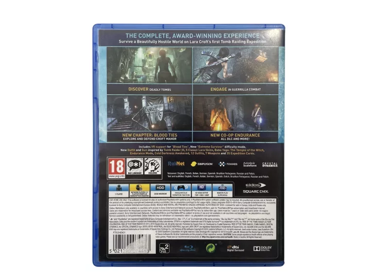 GRA PS4 RISE OF THE TOMB RAIDER