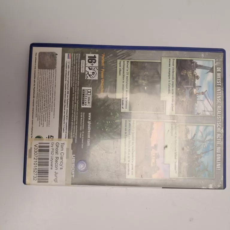 PS2 GHOST RECON JUNGLE STORM