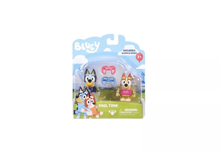 BLUEY FIGURKA Z AKCESORIAMI BINGO I LODY