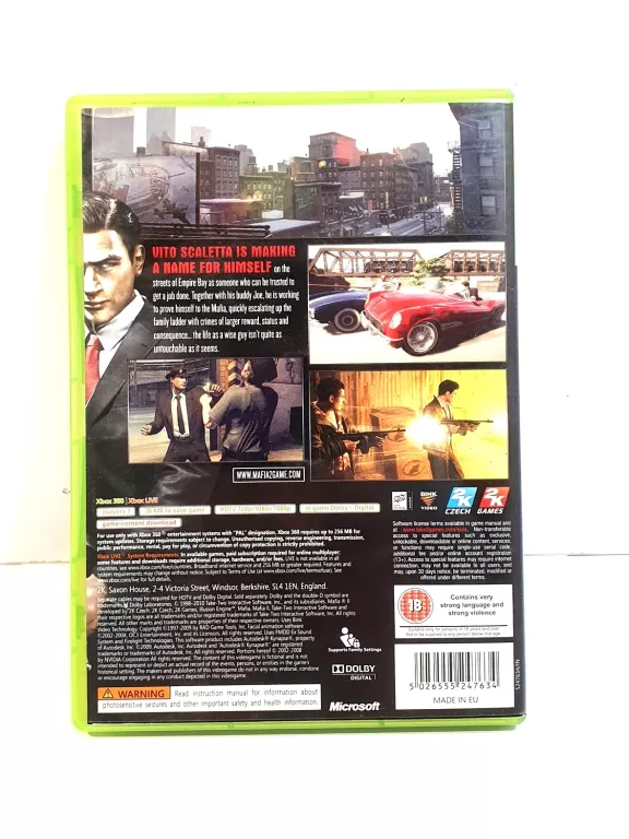 GRA XBOX 360 MAFIA 2