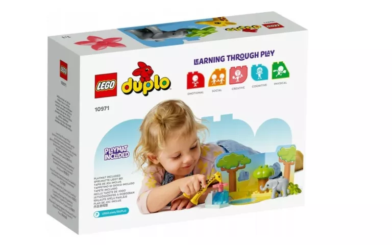 LEGO DUPLO DZIKIE ZWIERZĘTA AFRYKI 10971