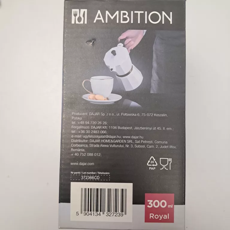 KAWIARKA CIŚNIENIOWA AMBITION