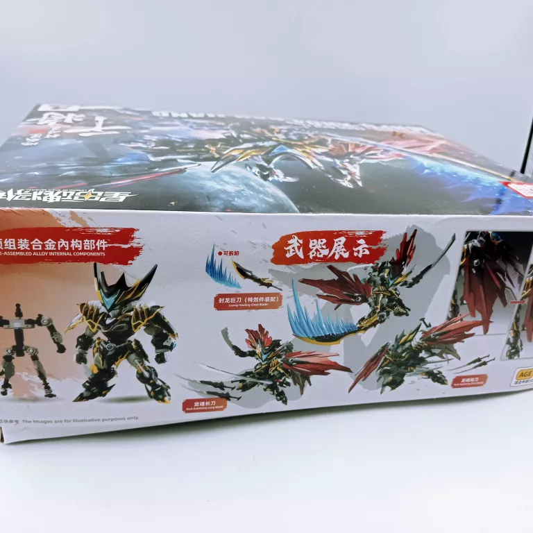 MODEL MOBILE MECHA ACTION DI WEI XING FENG REN LING KENOU RYUJINMARU ANIME