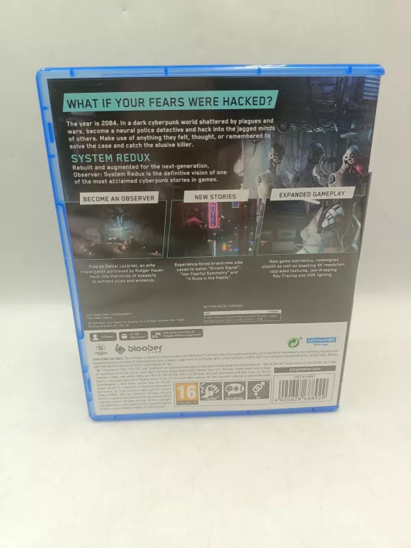 GRA OBSERVER SYSTEM REDUX PS5