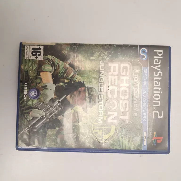 PS2 GHOST RECON JUNGLE STORM