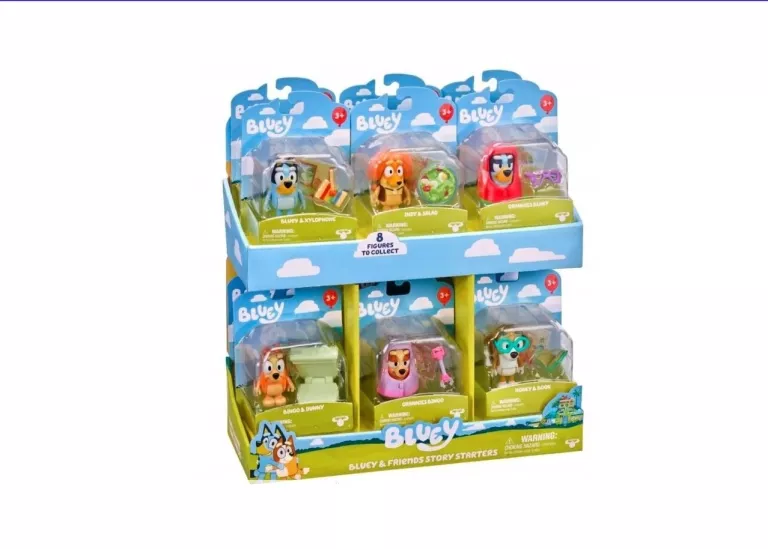 BLUEY FIGURKA Z AKCESORIAMI BINGO I LODY
