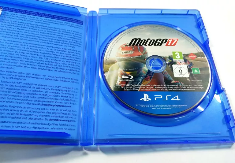 MOTOGP 17 SONY PLAYSTATION 4 (PS4)
