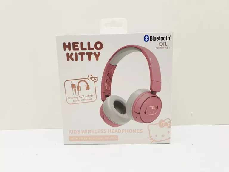SŁUCHAWKI BEZPRZEWODOWE OTL TECHNOLOGIES HELLO KITTY HK0991 DLA DZIECI