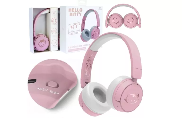 SŁUCHAWKI BEZPRZEWODOWE OTL TECHNOLOGIES HELLO KITTY HK0991 DLA DZIECI
