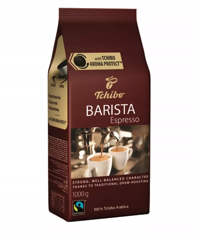 KAWA ZIARNISTA ARABICA TCHIBO BARISTA ESPRESSO 1000 G 4046234928822