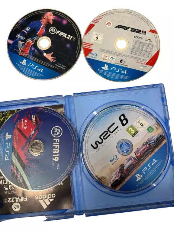 KONSOLA PS4 1TB +2 PADY + 4 GRY