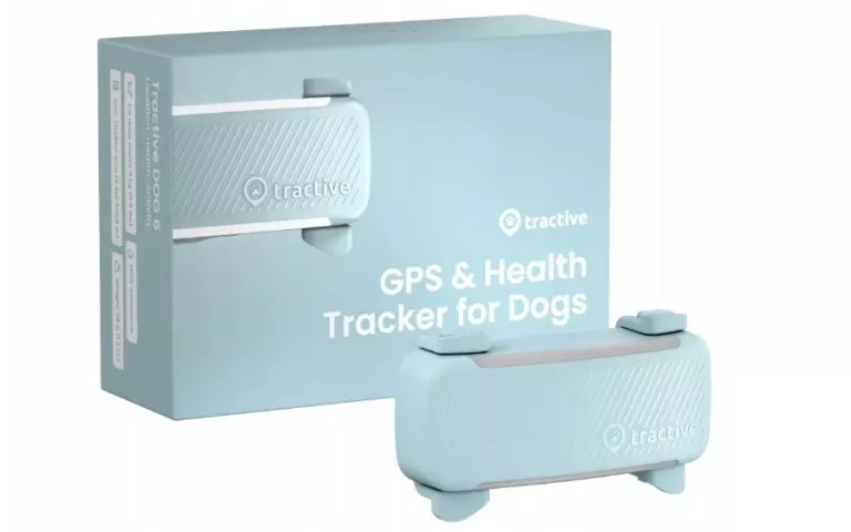 LOKALIZATOR GPS DLA PSÓW TRACTIVE GPS & HEALTH DOG 6 MIĘTOWY
