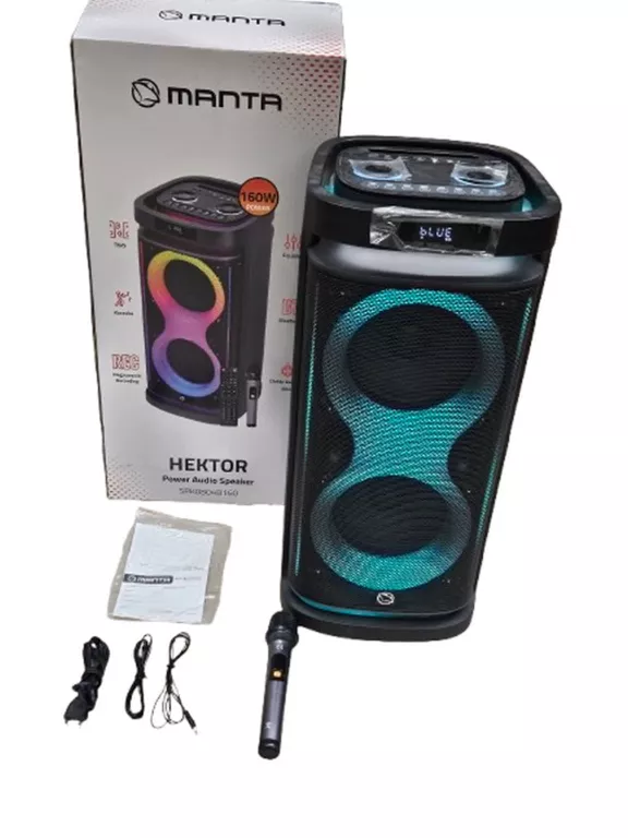 GŁOŚNIK MANTA HEKTOR SPK0804B160 160W