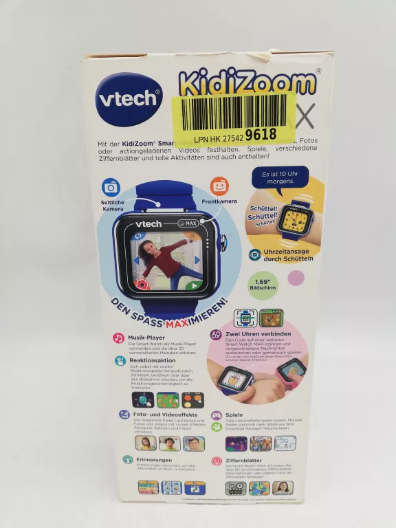 SMARTWATCH DLA DZIECI VTECH KIDIZOOM MAX