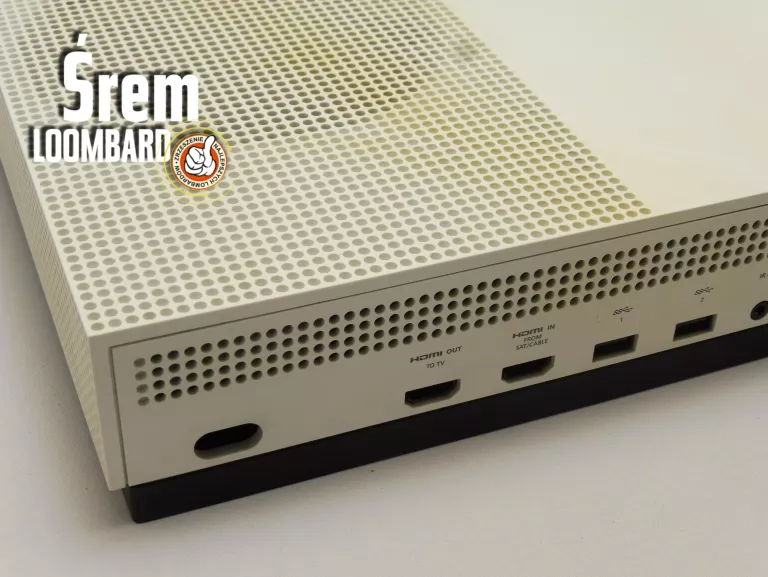 KONSOLA XBOX ONE S 500GB, PAD, GRA, K. ZAS.