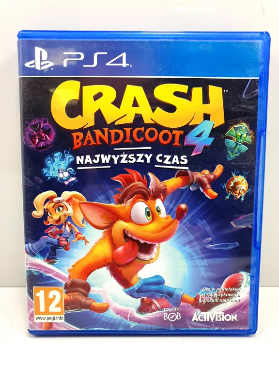 GRA PS4 CRASH BANDICOOT 4: NAJWYŻSZY CZAS