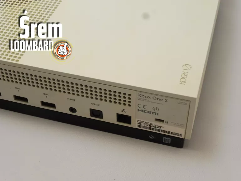 KONSOLA XBOX ONE S 500GB, PAD, GRA, K. ZAS.