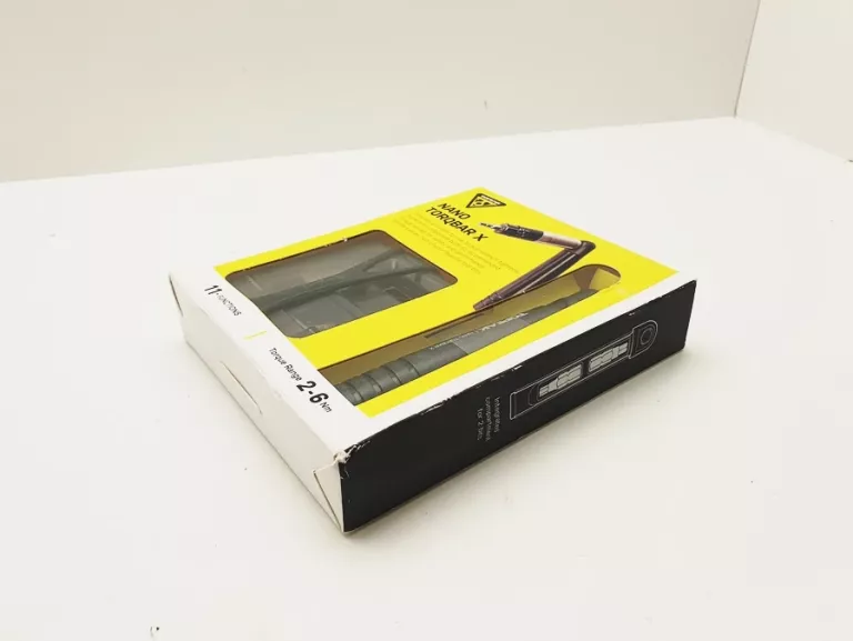 KLUCZ DYNAMOMETRYCZNY TOPEAK NANO TORQBAR X 2-6NM, W/5 TOOL BITS